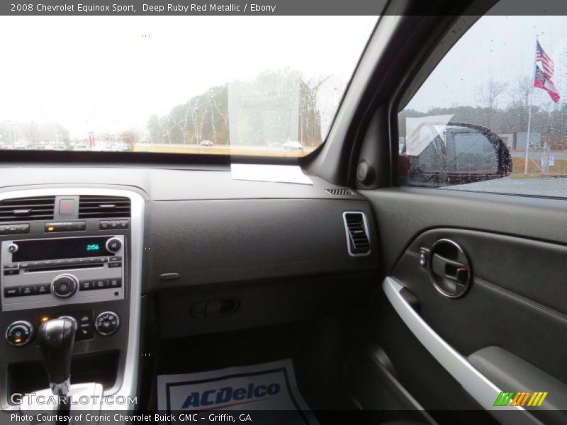 Deep Ruby Red Metallic / Ebony 2008 Chevrolet Equinox Sport