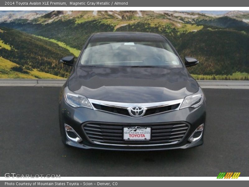 Magnetic Gray Metallic / Almond 2014 Toyota Avalon XLE Premium