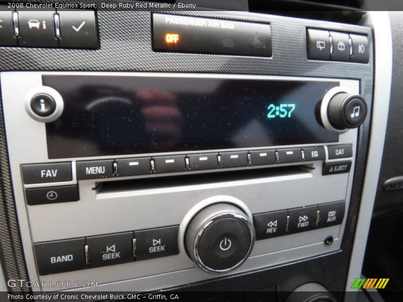 Deep Ruby Red Metallic / Ebony 2008 Chevrolet Equinox Sport