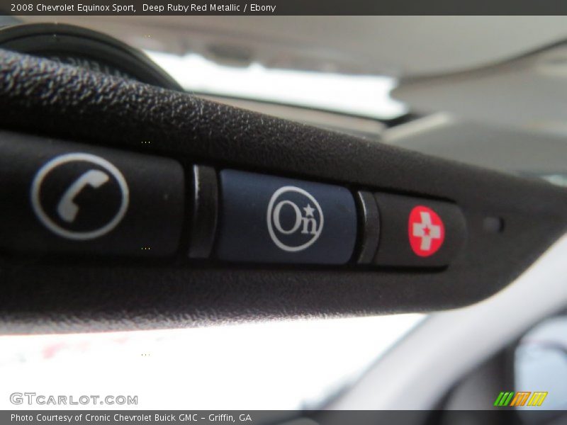 Deep Ruby Red Metallic / Ebony 2008 Chevrolet Equinox Sport