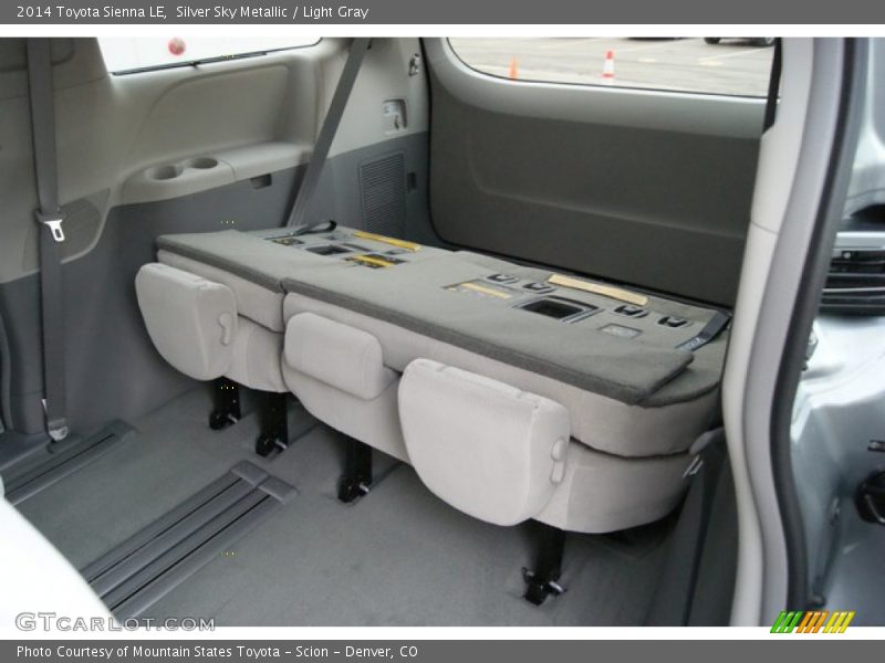 Silver Sky Metallic / Light Gray 2014 Toyota Sienna LE