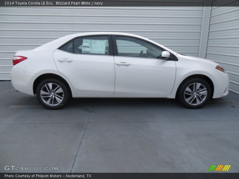  2014 Corolla LE Eco Blizzard Pearl White