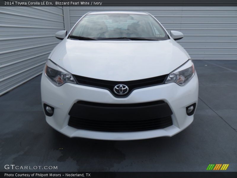  2014 Corolla LE Eco Blizzard Pearl White