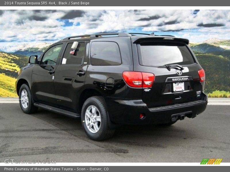Black / Sand Beige 2014 Toyota Sequoia SR5 4x4