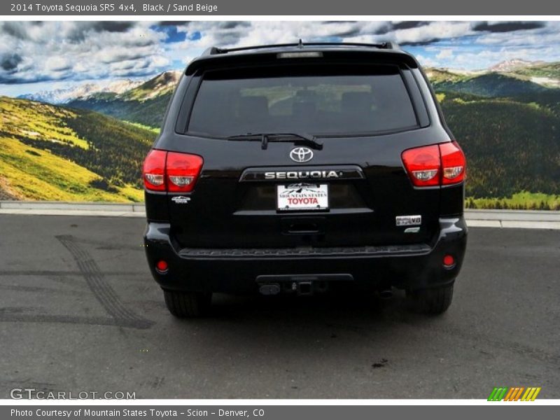 Black / Sand Beige 2014 Toyota Sequoia SR5 4x4