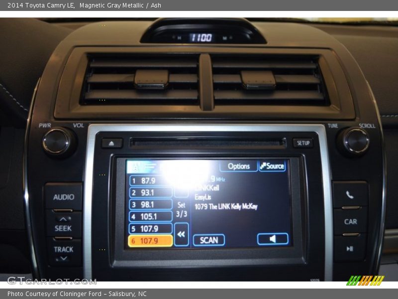 Magnetic Gray Metallic / Ash 2014 Toyota Camry LE
