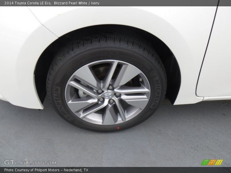 Blizzard Pearl White / Ivory 2014 Toyota Corolla LE Eco
