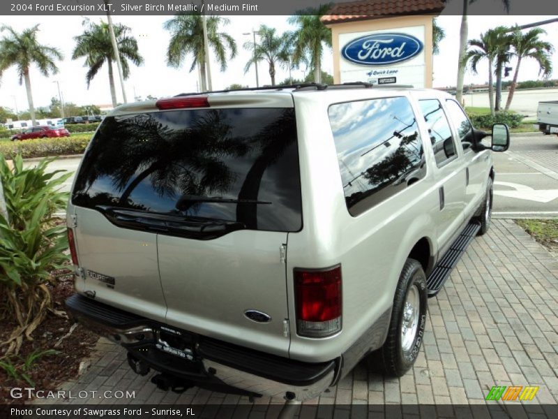 Silver Birch Metallic / Medium Flint 2004 Ford Excursion XLT