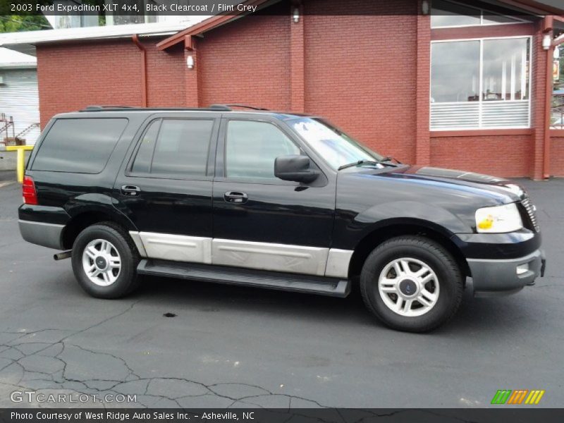 Black Clearcoat / Flint Grey 2003 Ford Expedition XLT 4x4