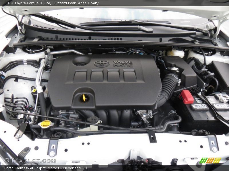 Blizzard Pearl White / Ivory 2014 Toyota Corolla LE Eco
