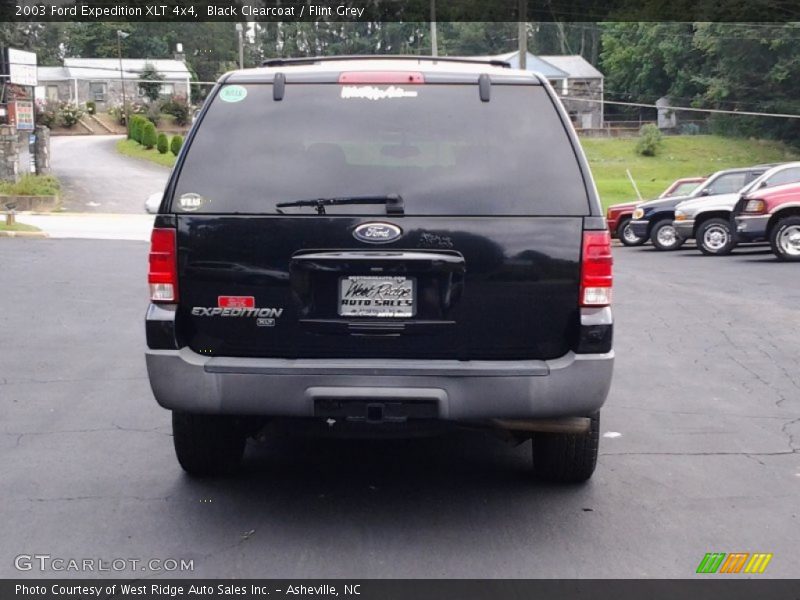 Black Clearcoat / Flint Grey 2003 Ford Expedition XLT 4x4