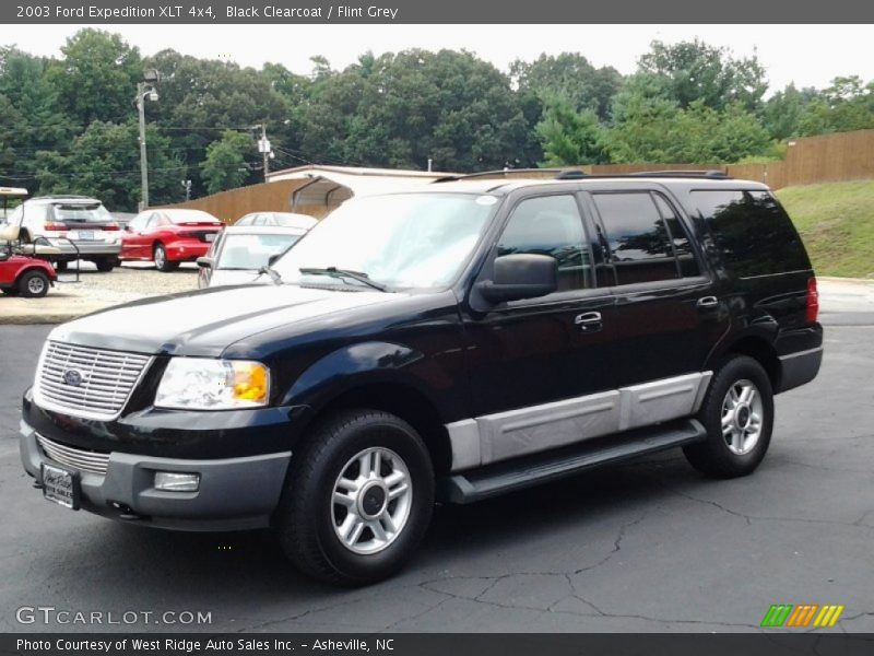 Black Clearcoat / Flint Grey 2003 Ford Expedition XLT 4x4