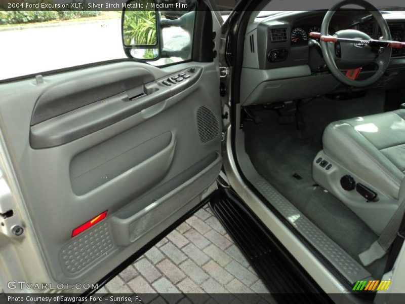 Silver Birch Metallic / Medium Flint 2004 Ford Excursion XLT