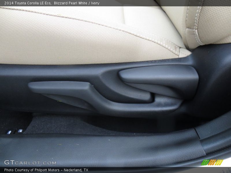 Blizzard Pearl White / Ivory 2014 Toyota Corolla LE Eco