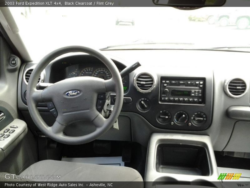 Black Clearcoat / Flint Grey 2003 Ford Expedition XLT 4x4