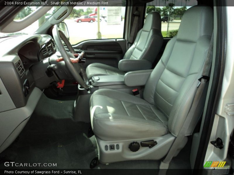 Silver Birch Metallic / Medium Flint 2004 Ford Excursion XLT