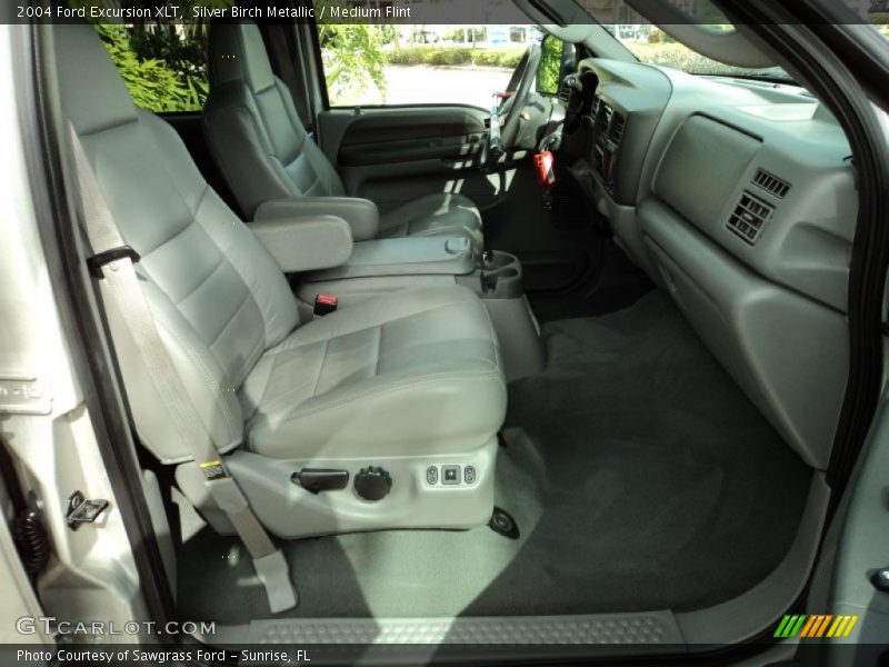 Silver Birch Metallic / Medium Flint 2004 Ford Excursion XLT