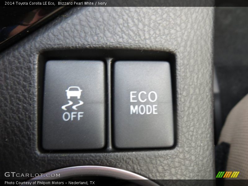 Blizzard Pearl White / Ivory 2014 Toyota Corolla LE Eco