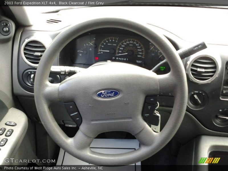Black Clearcoat / Flint Grey 2003 Ford Expedition XLT 4x4