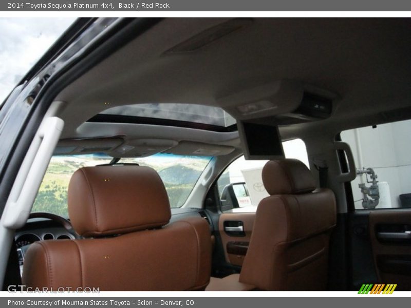 Black / Red Rock 2014 Toyota Sequoia Platinum 4x4