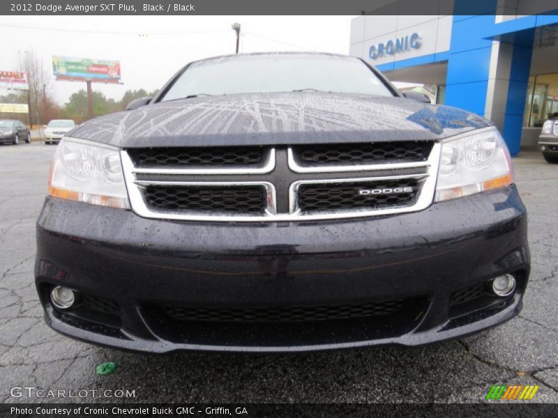 Black / Black 2012 Dodge Avenger SXT Plus