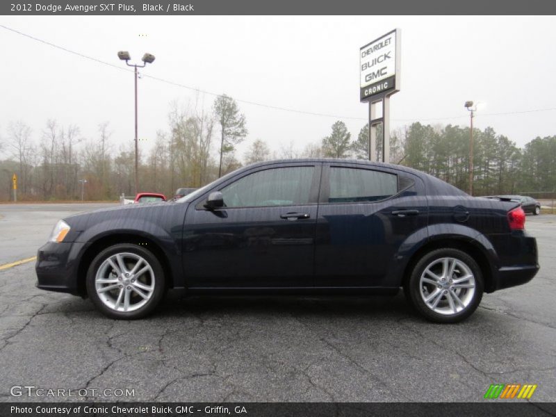Black / Black 2012 Dodge Avenger SXT Plus
