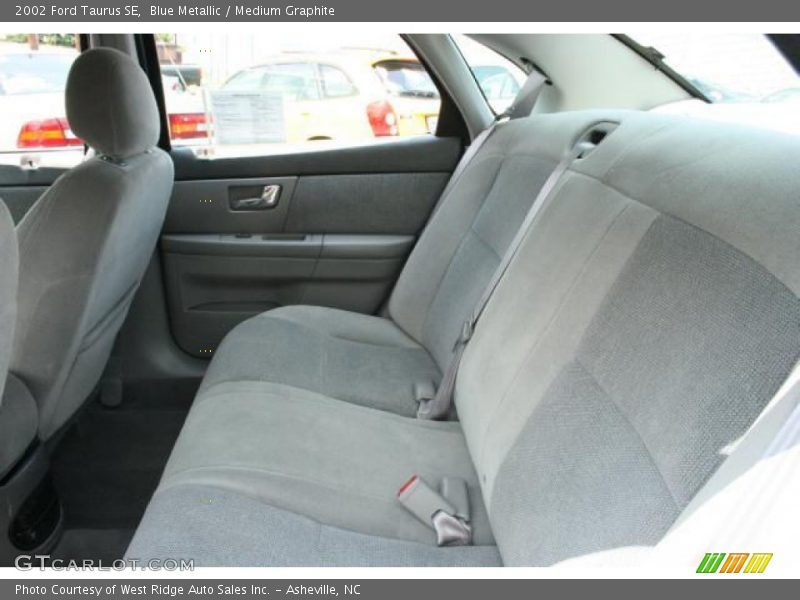 Blue Metallic / Medium Graphite 2002 Ford Taurus SE