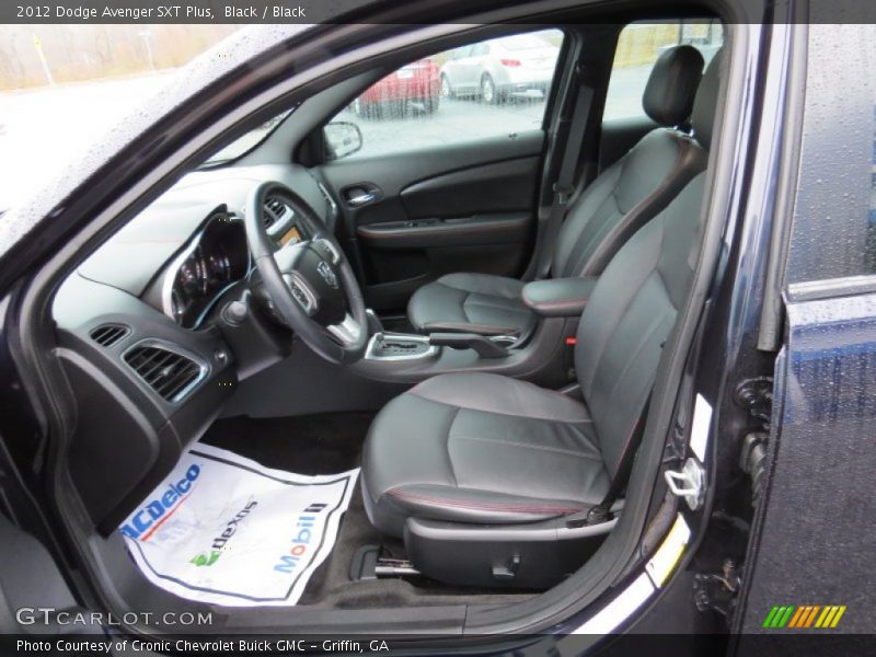Black / Black 2012 Dodge Avenger SXT Plus