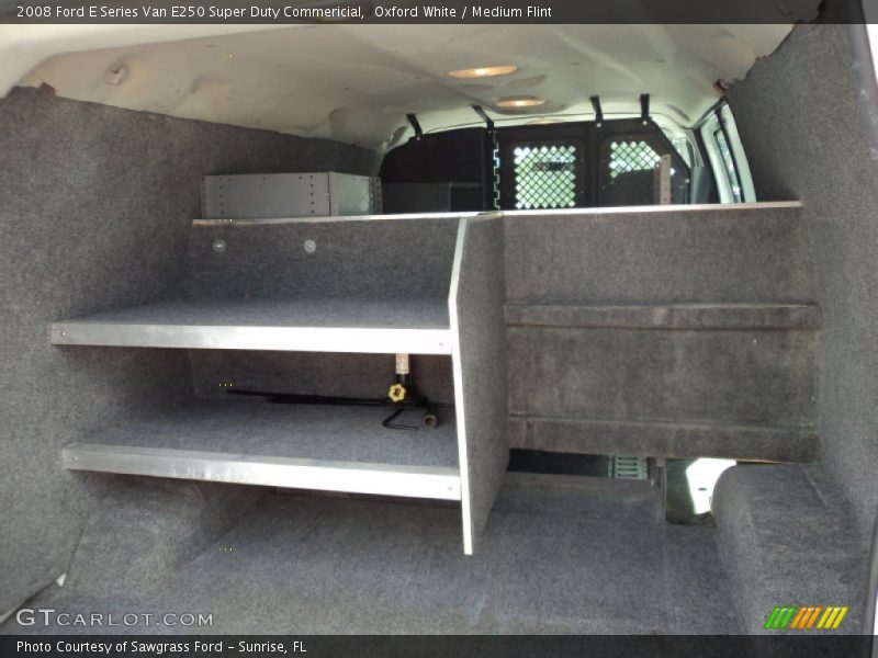 Oxford White / Medium Flint 2008 Ford E Series Van E250 Super Duty Commericial