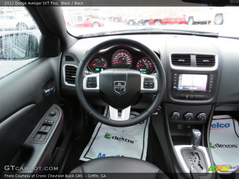 Black / Black 2012 Dodge Avenger SXT Plus