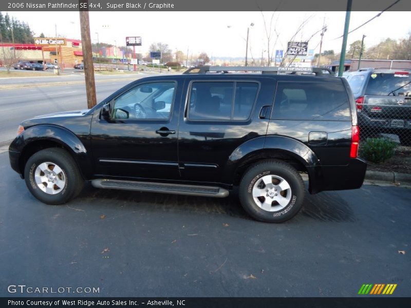 Super Black / Graphite 2006 Nissan Pathfinder SE 4x4