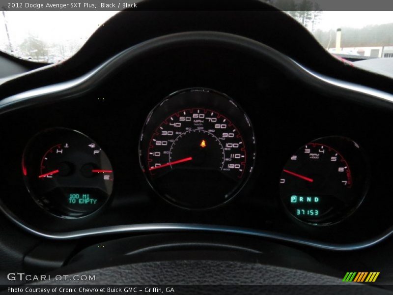 Black / Black 2012 Dodge Avenger SXT Plus