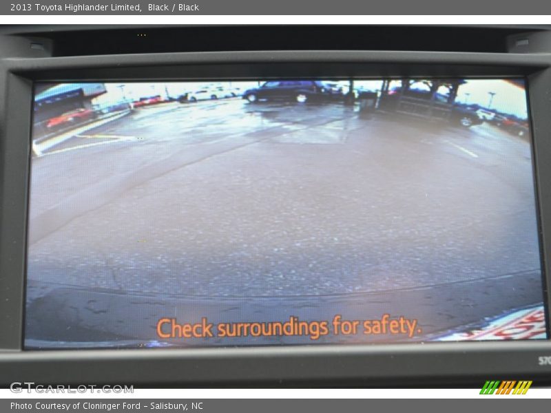 Black / Black 2013 Toyota Highlander Limited