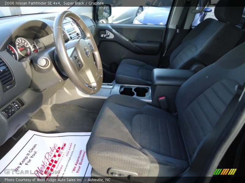 Super Black / Graphite 2006 Nissan Pathfinder SE 4x4