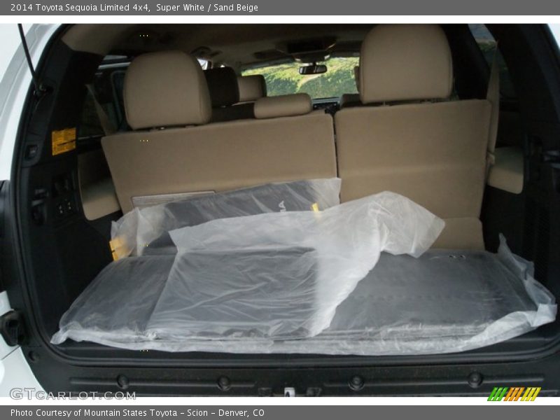  2014 Sequoia Limited 4x4 Trunk