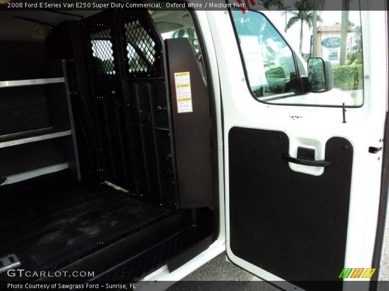 Oxford White / Medium Flint 2008 Ford E Series Van E250 Super Duty Commericial