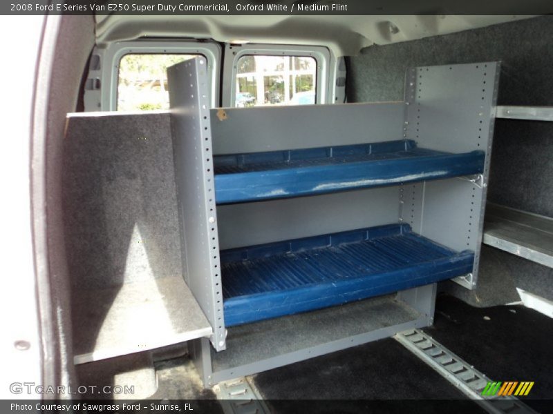 Oxford White / Medium Flint 2008 Ford E Series Van E250 Super Duty Commericial