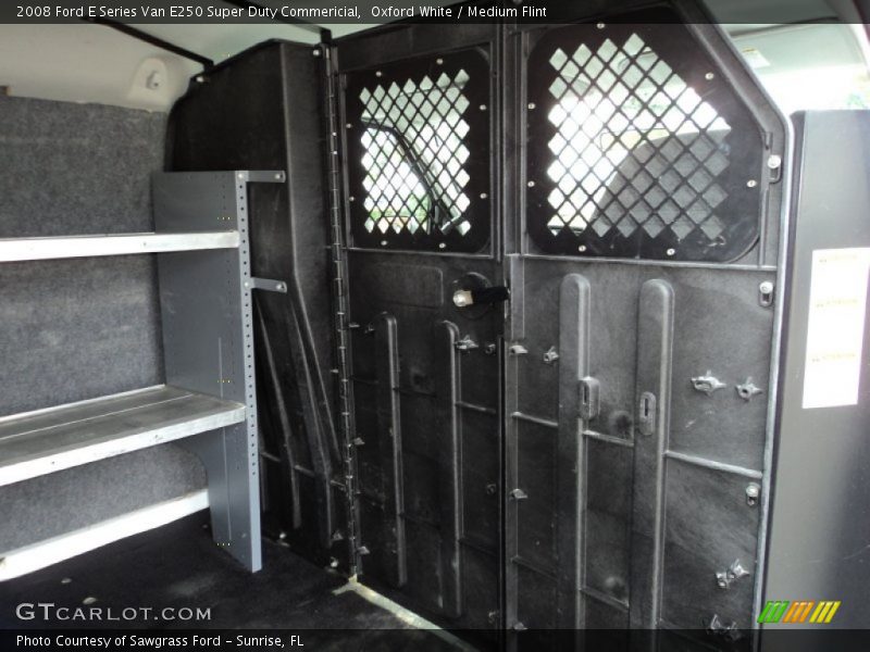 Oxford White / Medium Flint 2008 Ford E Series Van E250 Super Duty Commericial
