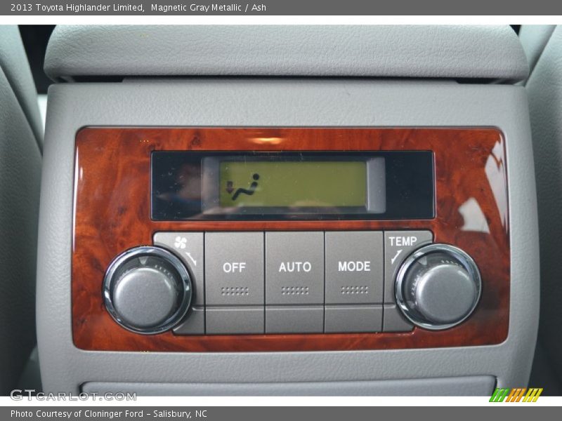 Magnetic Gray Metallic / Ash 2013 Toyota Highlander Limited