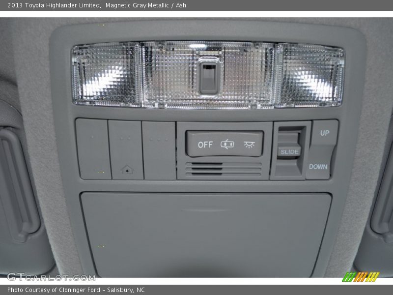Magnetic Gray Metallic / Ash 2013 Toyota Highlander Limited