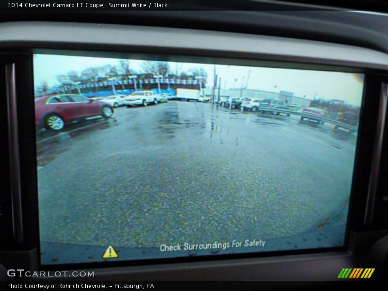 Summit White / Black 2014 Chevrolet Camaro LT Coupe