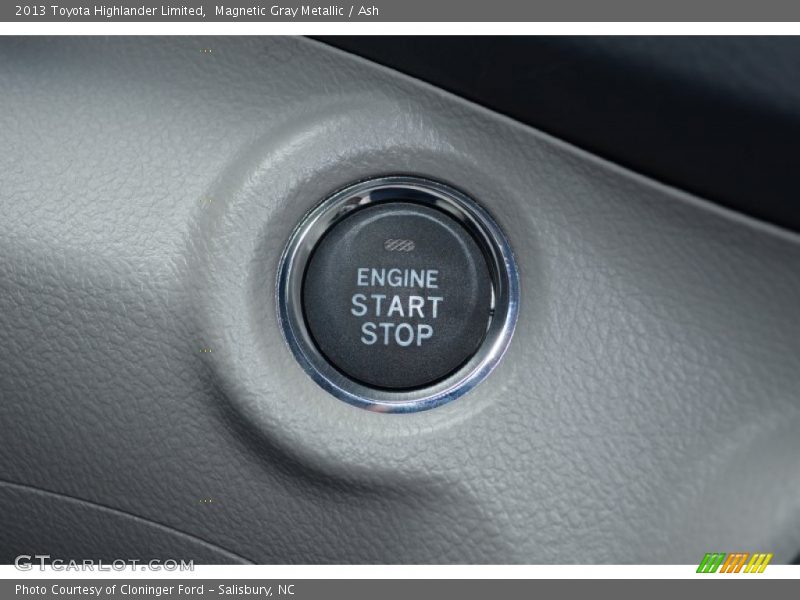 Magnetic Gray Metallic / Ash 2013 Toyota Highlander Limited