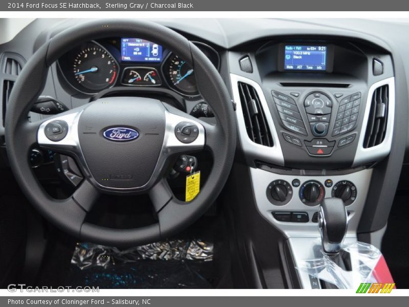 Sterling Gray / Charcoal Black 2014 Ford Focus SE Hatchback