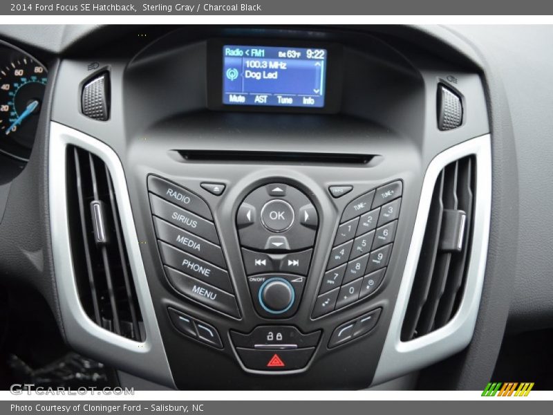 Sterling Gray / Charcoal Black 2014 Ford Focus SE Hatchback