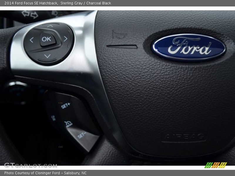 Sterling Gray / Charcoal Black 2014 Ford Focus SE Hatchback