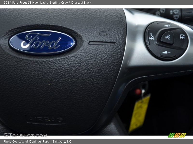 Sterling Gray / Charcoal Black 2014 Ford Focus SE Hatchback