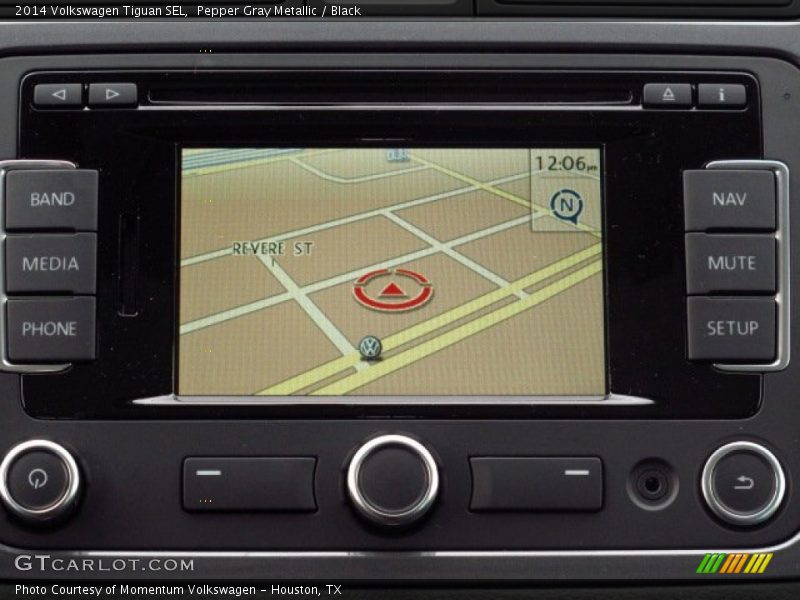 Pepper Gray Metallic / Black 2014 Volkswagen Tiguan SEL