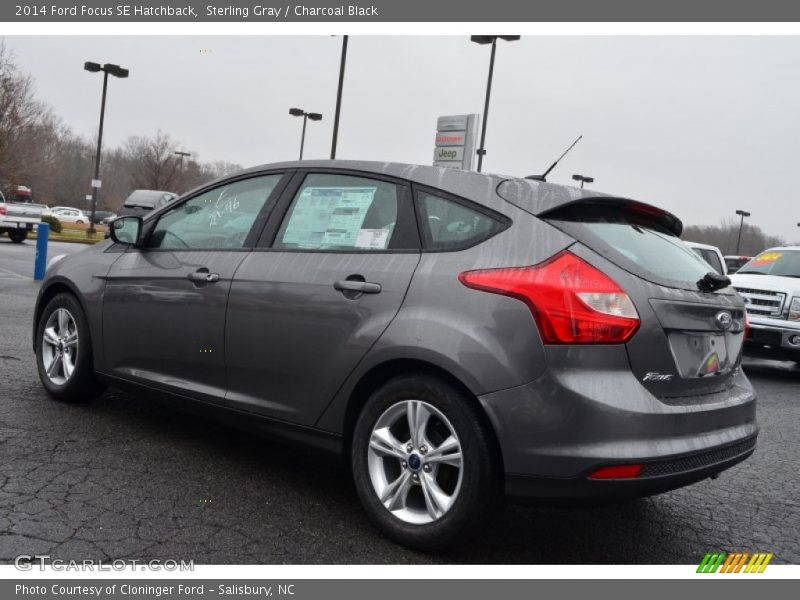 Sterling Gray / Charcoal Black 2014 Ford Focus SE Hatchback