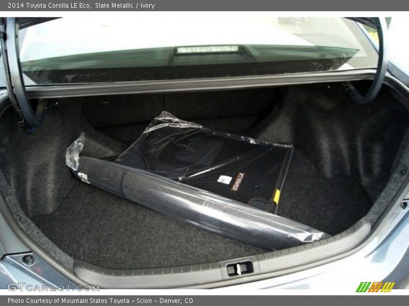 Slate Metallic / Ivory 2014 Toyota Corolla LE Eco