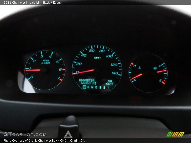 Black / Ebony 2011 Chevrolet Impala LT
